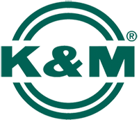k&m logo